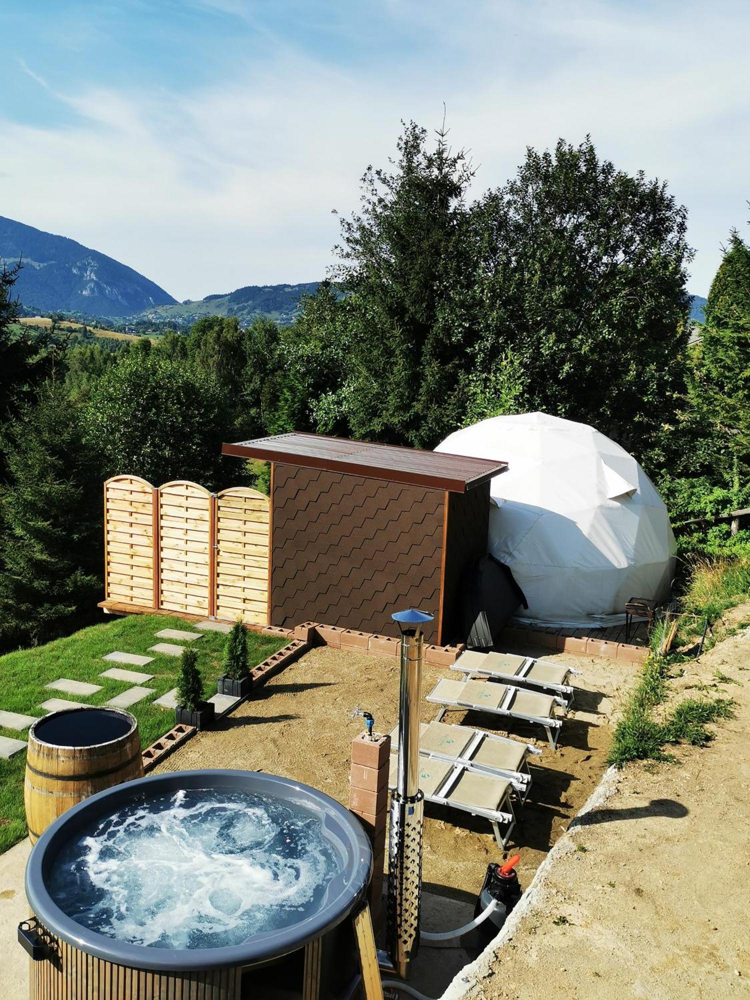Hotel Glamping Zazen Drumu Carului Zewnętrze zdjęcie